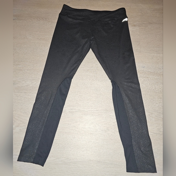 Avia Womens Brushed Reflective Camo Leggings Medium - Picture 1 of 5